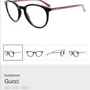 100% Authentic Gucci-1103–MJ9 Eyeglasses 👓♥️